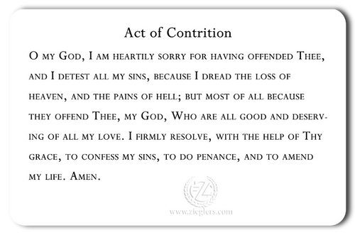 Catholic Identity Card Mary Baby Act of Contrition Wallet Sizing graphic regarding Act of Contrition Prayer Printable called Catholic Identity Card Mary Little one Act of Contrition Wallet Dimensions